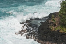 2016 03 20 The Waves Beat In Inexorably, Princeville, Kauai - ©Derek Chambers